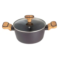 GARNEK MULTICLAD 20cm Z POKRYWĄ BERGNER BG-56036 CHARCOAL