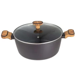 GARNEK MULTICLAD 28cm Z POKRYWĄ BERGNER BG-56038 CHARCOAL