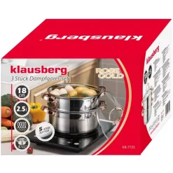 GARNEK NA PARĘ KLAUSBERG 3 ELEM. 18cm KB-7725 ROSE GOLD
