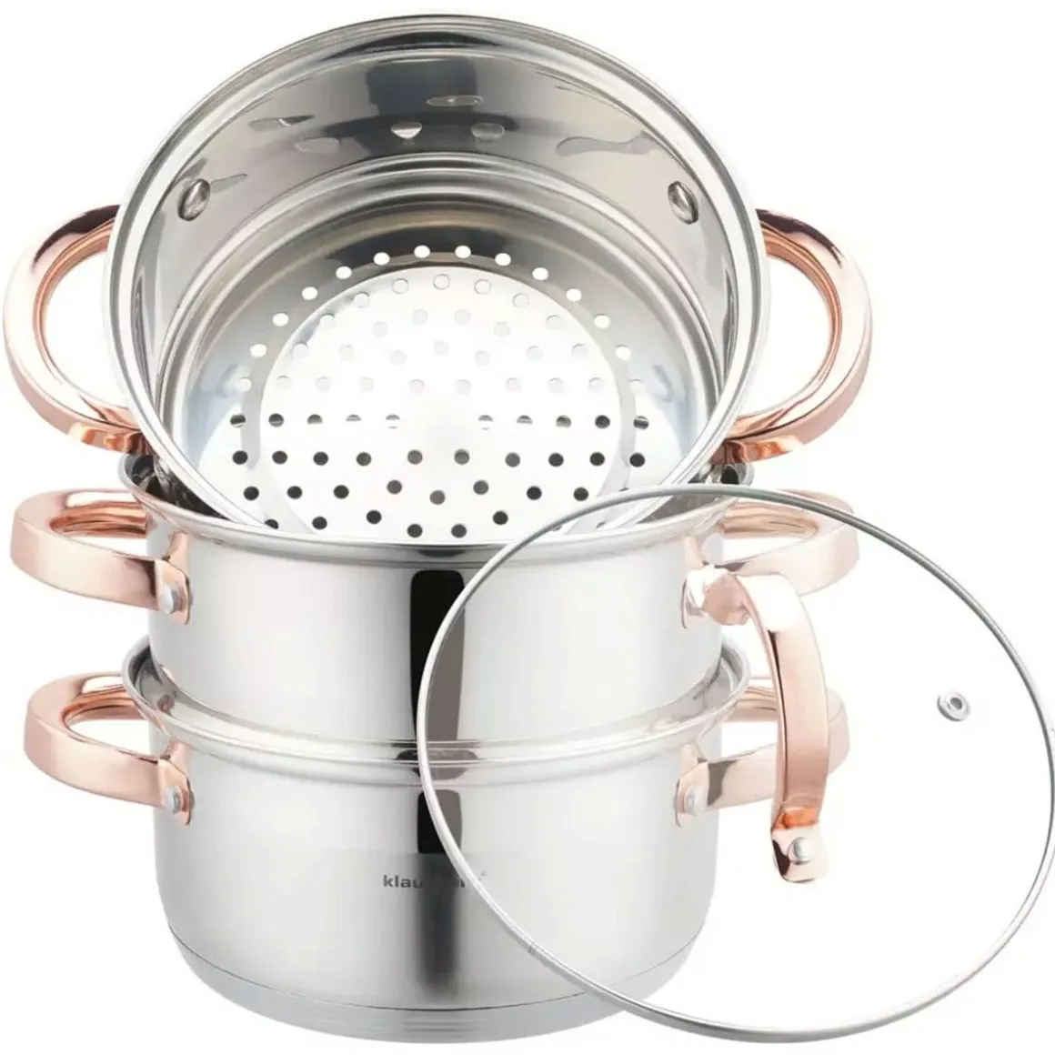 GARNEK NA PARĘ KLAUSBERG 4 ELEM. 18cm KB-7726 ROSE GOLD