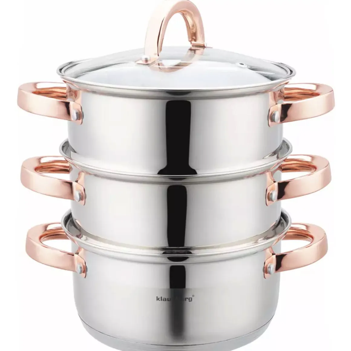 GARNEK NA PARĘ KLAUSBERG 4 ELEM. 18cm KB-7726 ROSE GOLD