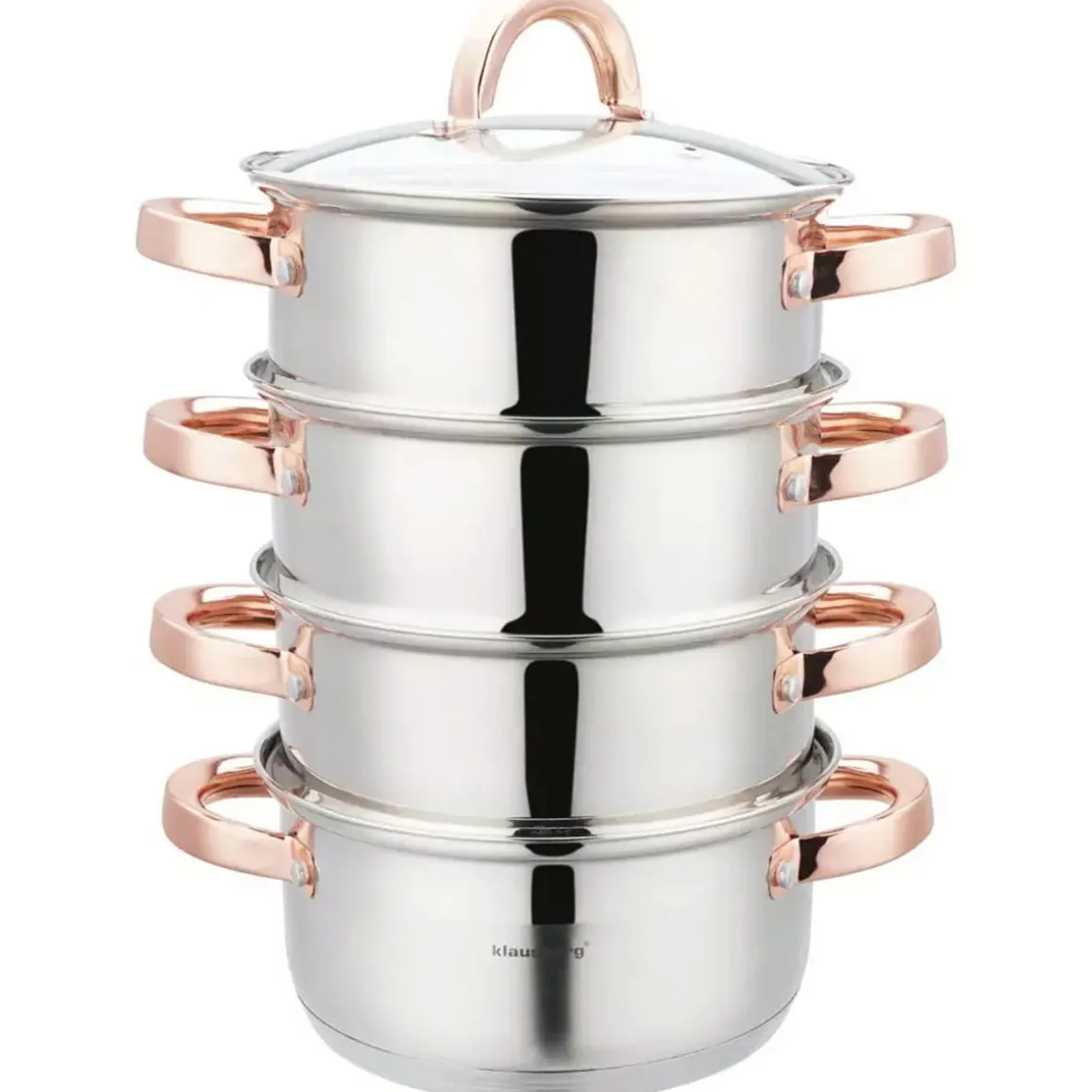GARNEK NA PARĘ KLAUSBERG 5 ELEM. 18cm KB-7727 ROSE GOLD