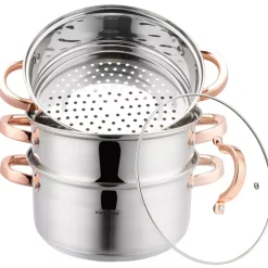 GARNEK NA PARĘ KLAUSBERG 4 ELEM. 22cm KB-7732 ROSE GOLD