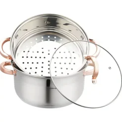 GARNEK NA PARĘ KLAUSBERG 3 ELEM. 24cm KB-7734 ROSE GOLD