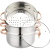 GARNEK NA PARĘ KLAUSBERG 4 ELEM. 24cm KB-7735 ROSE GOLD