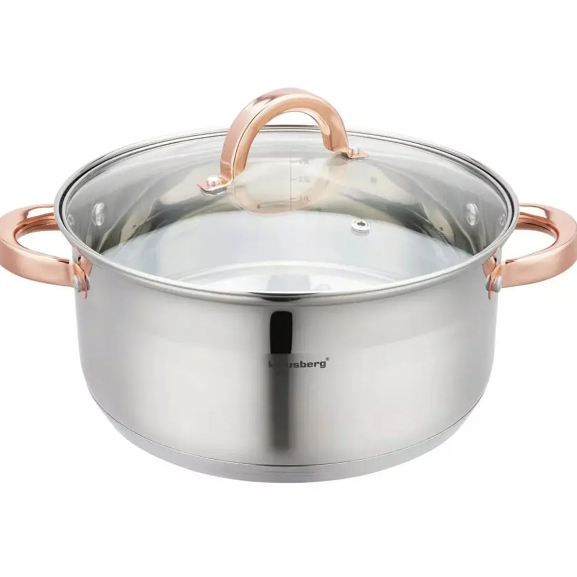 GARNEK NA PARĘ KLAUSBERG 4 ELEM. 24cm KB-7735 ROSE GOLD