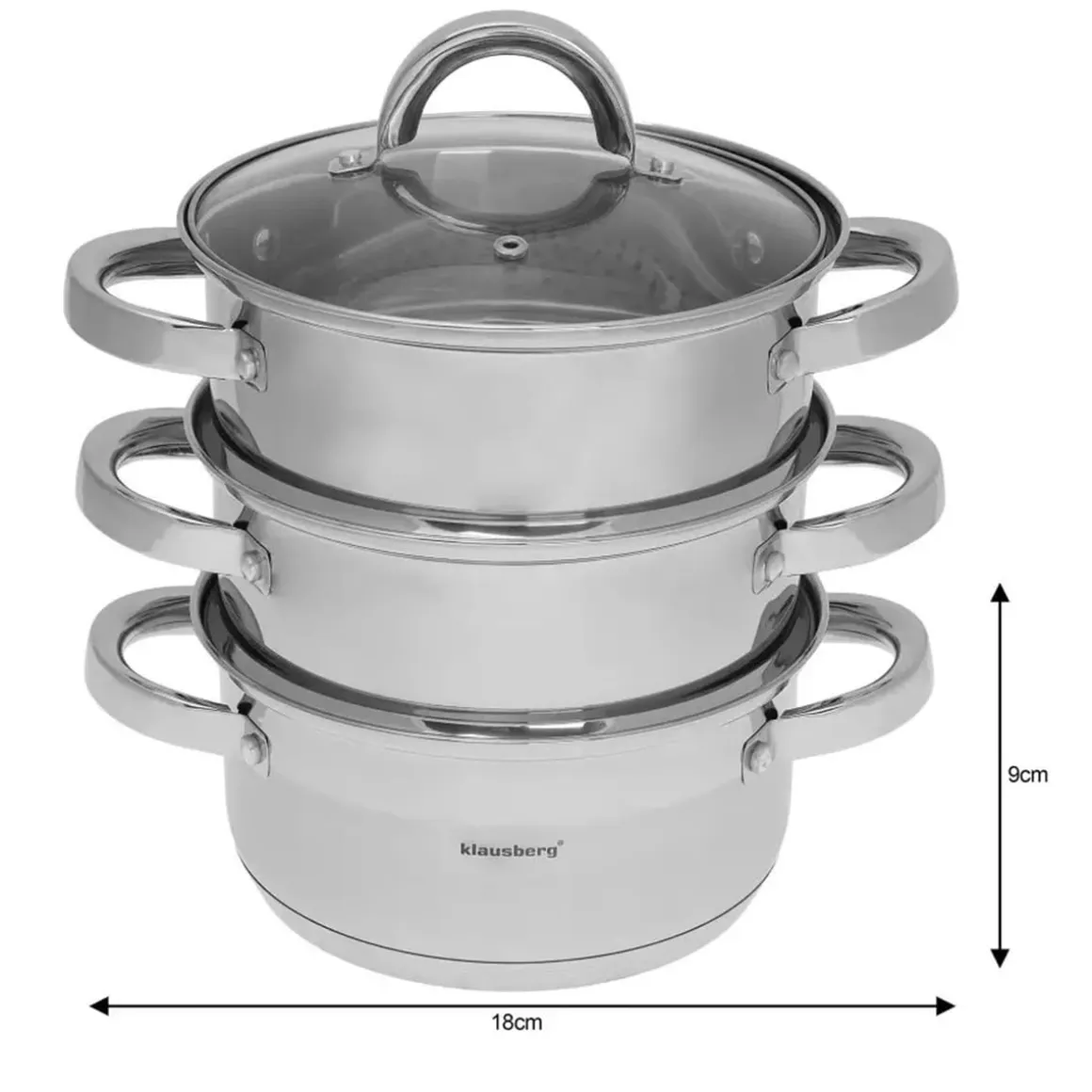 GARNEK NA PARĘ KLAUSBERG 4 ELEM. 18cm KB-7136