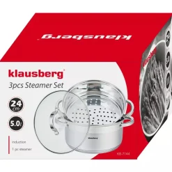 GARNEK NA PARĘ KLAUSBERG 3 ELEM. 24cm KB-7144