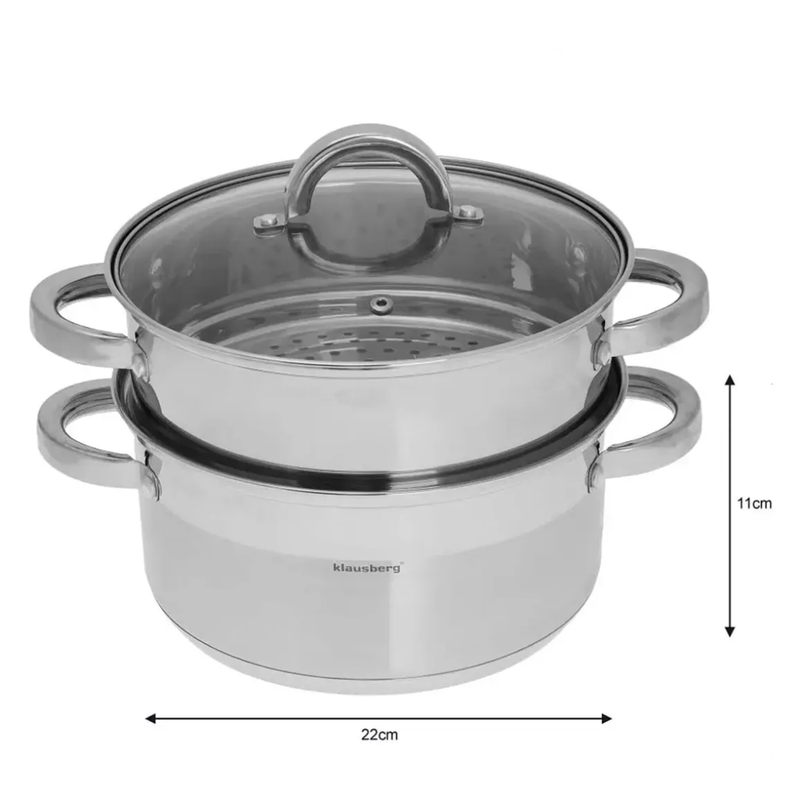 GARNEK NA PARĘ KLAUSBERG 3 ELEM. 22cm KB-7141