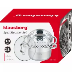 GARNEK NA PARĘ KLAUSBERG 3 ELEM. 18cm KB-7135