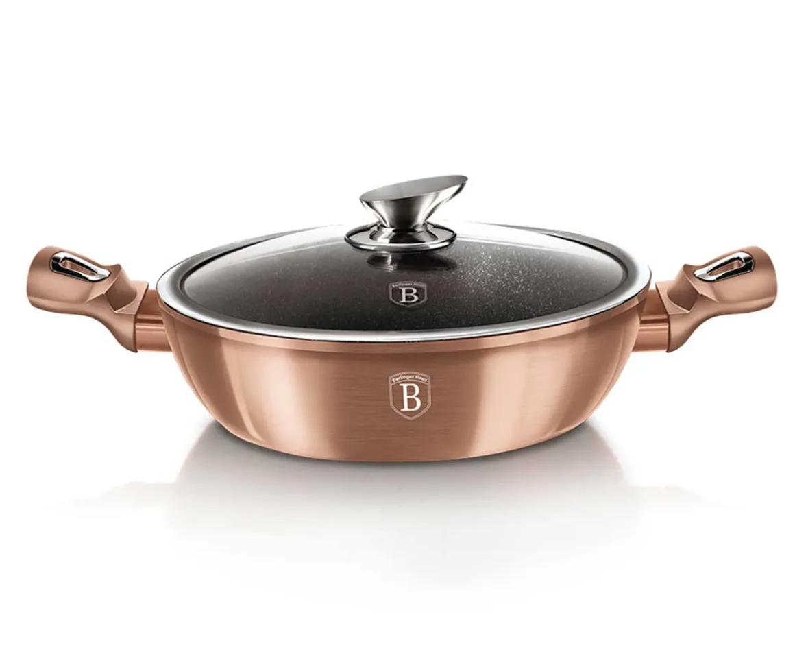 GARNEK TYTANOWY BERLINGER HAUS 28cm BH-1519 ROSE GOLD