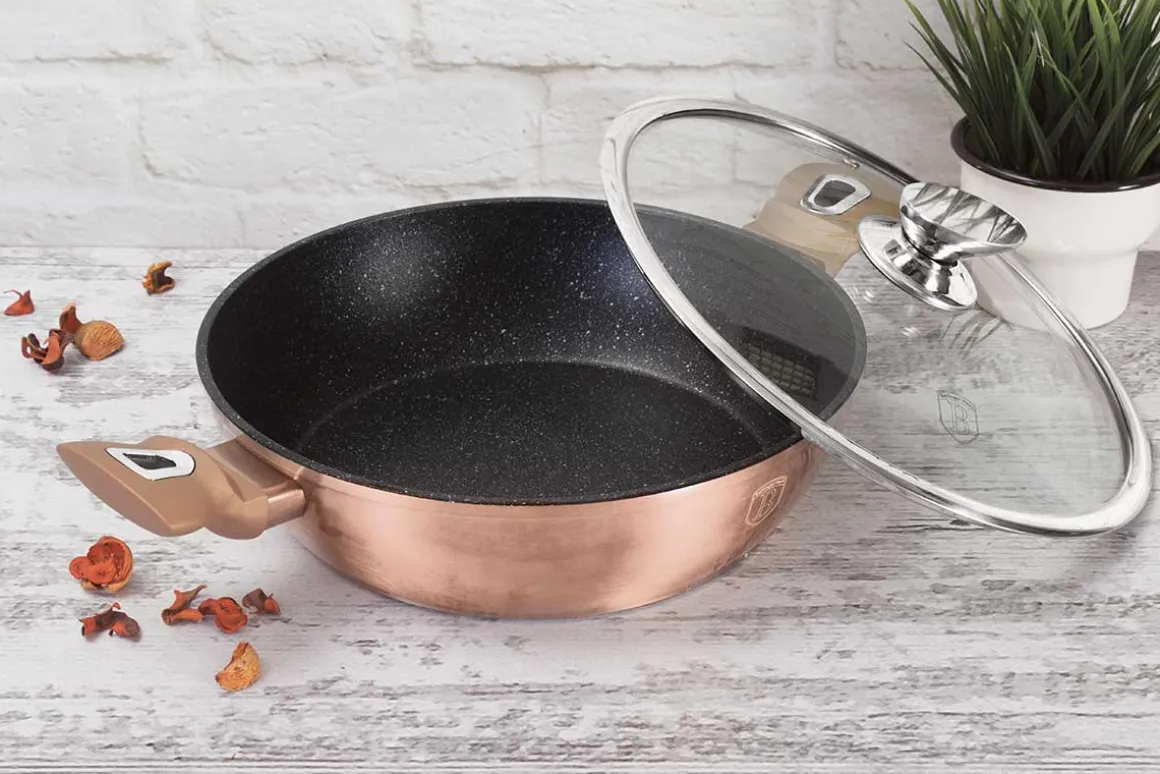 GARNEK TYTANOWY BERLINGER HAUS 28cm BH-1519 ROSE GOLD