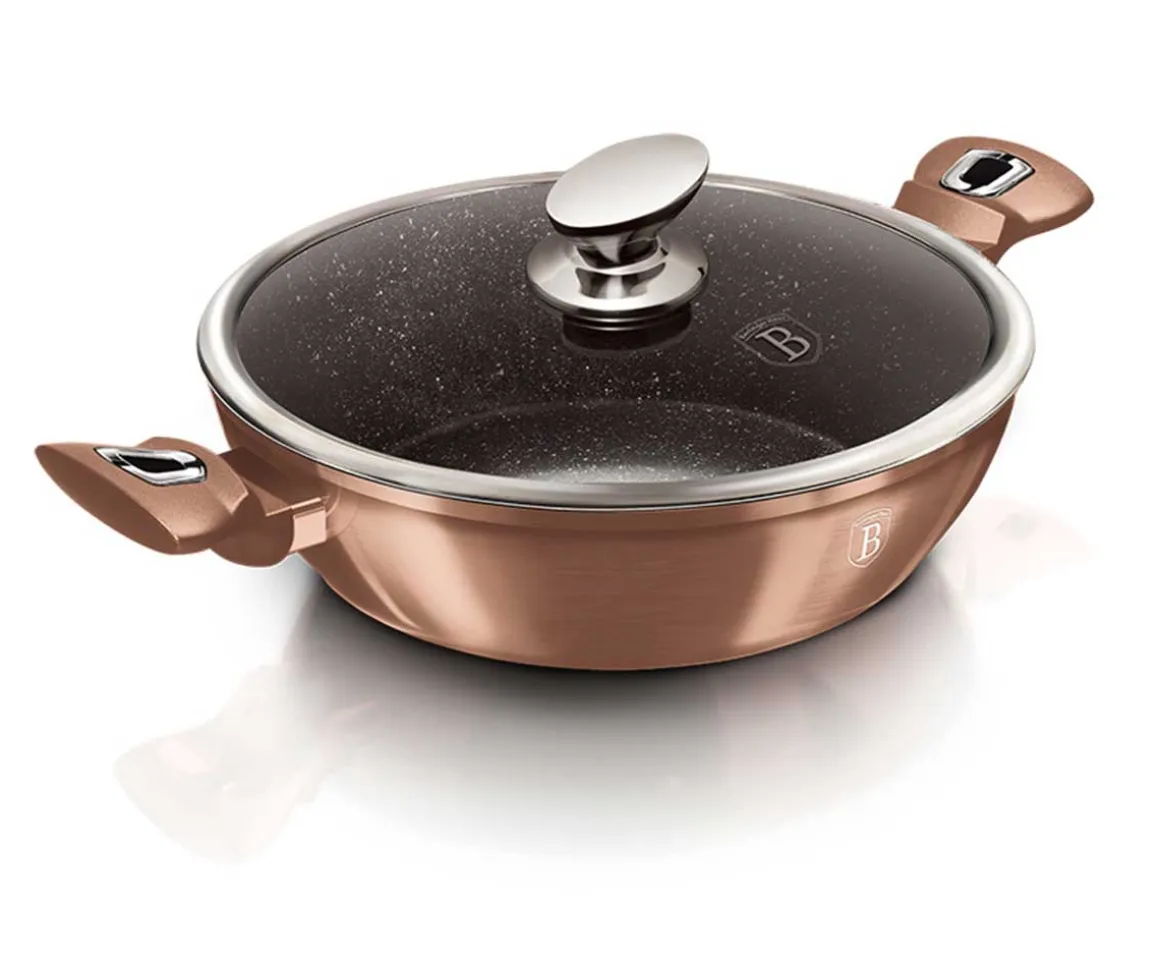 GARNEK TYTANOWY BERLINGER HAUS 28cm BH-1519 ROSE GOLD