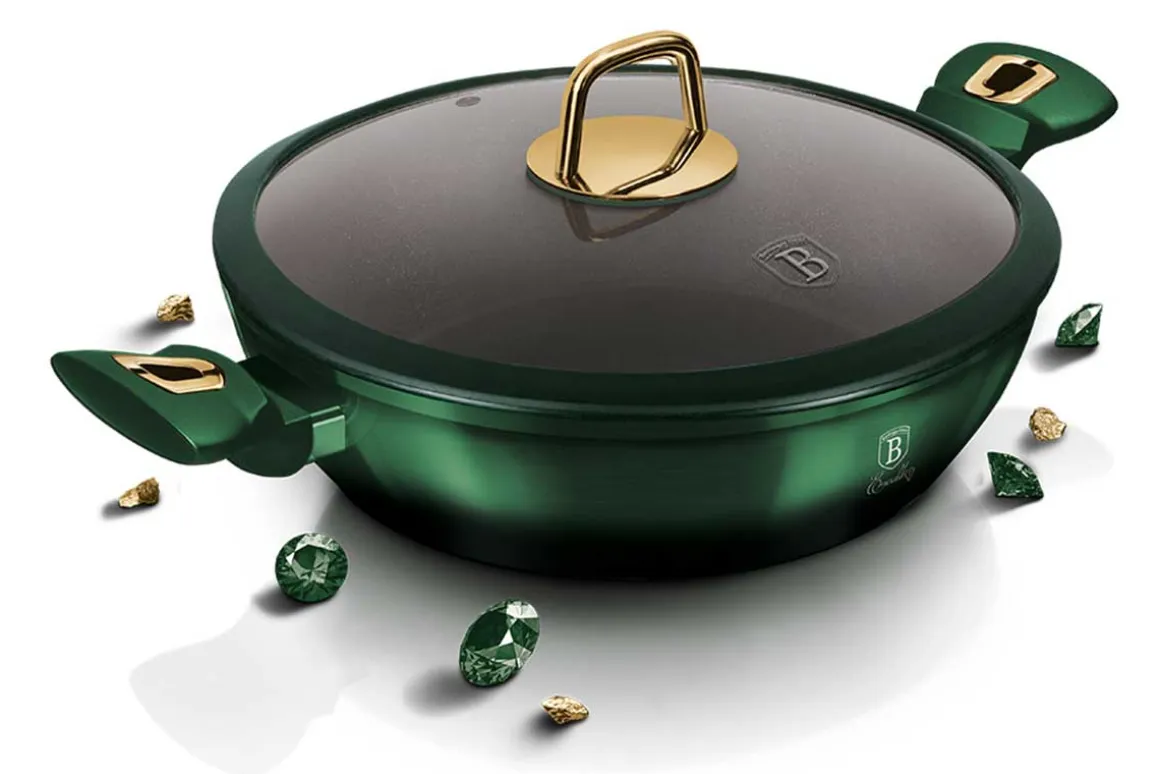 GARNEK TYTANOWY BERLINGER HAUS 28cm BH-6060 EMERALD