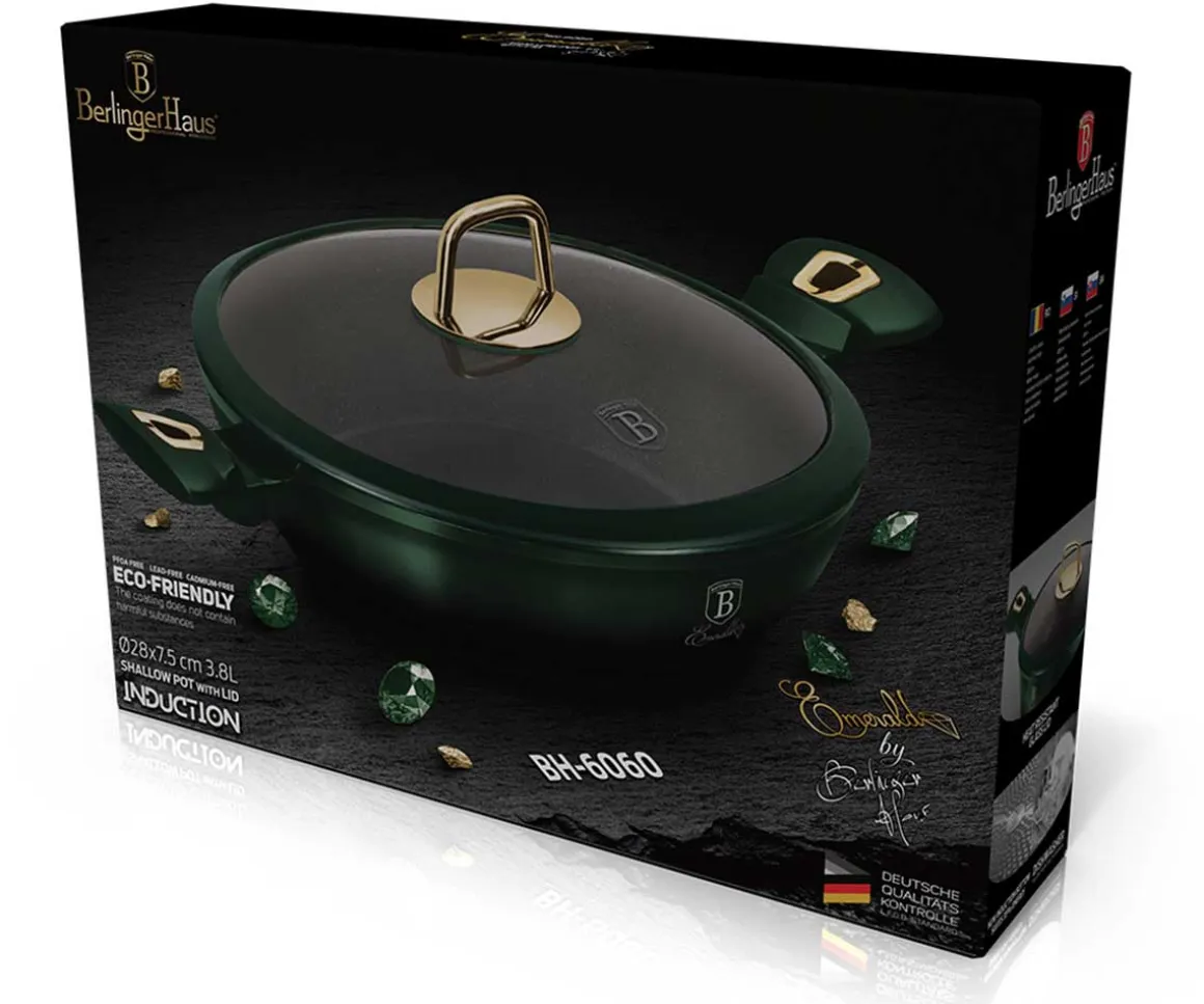 GARNEK TYTANOWY BERLINGER HAUS 28cm BH-6060 EMERALD