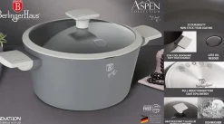 GARNEK TYTANOWY 28cm BERLINGER HAUS BH-7068 ASPEN