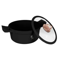 GARNEK TYTANOWY 24cm BERLINGER HAUS BH-1457 BLACK ROSE