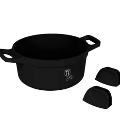 GARNEK TYTANOWY 24cm BERLINGER HAUS BH-1457 BLACK ROSE