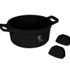 GARNEK TYTANOWY 28cm BERLINGER HAUS BH-7784 BLACK ROSE