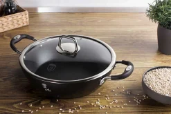 GARNEK TYTANOWY 28cm BERLINGERHAUS BH-6125 BLACK PROFESSIONAL