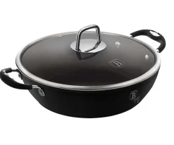 GARNEK TYTANOWY 28cm BERLINGERHAUS BH-6125 BLACK PROFESSIONAL