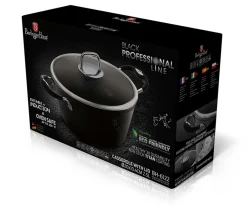 GARNEK TYTANOWY 20cm BERLINGERHAUS BH-6122 BLACK PROFESSIONAL