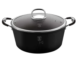 GARNEK TYTANOWY 20cm BERLINGERHAUS BH-6122 BLACK PROFESSIONAL