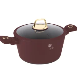 GARNEK TYTANOWY Z POKRYWĄ 30cm BERLINGER HAUS BH-8043 LEONARDO