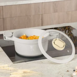 GARNEK TYTANOWY Z POKRYWĄ 20cm BERLINGER HAUS BH-7786 SAHARA