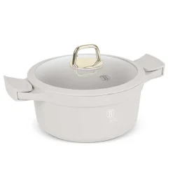 GARNEK TYTANOWY Z POKRYWĄ 24cm BERLINGER HAUS BH-7787 SAHARA