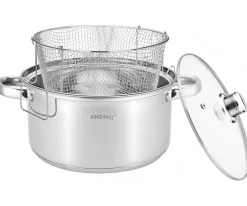 GARNEK Z KOSZEM DO SMAŻENIA KINGHOFF KH-1630 5,5L