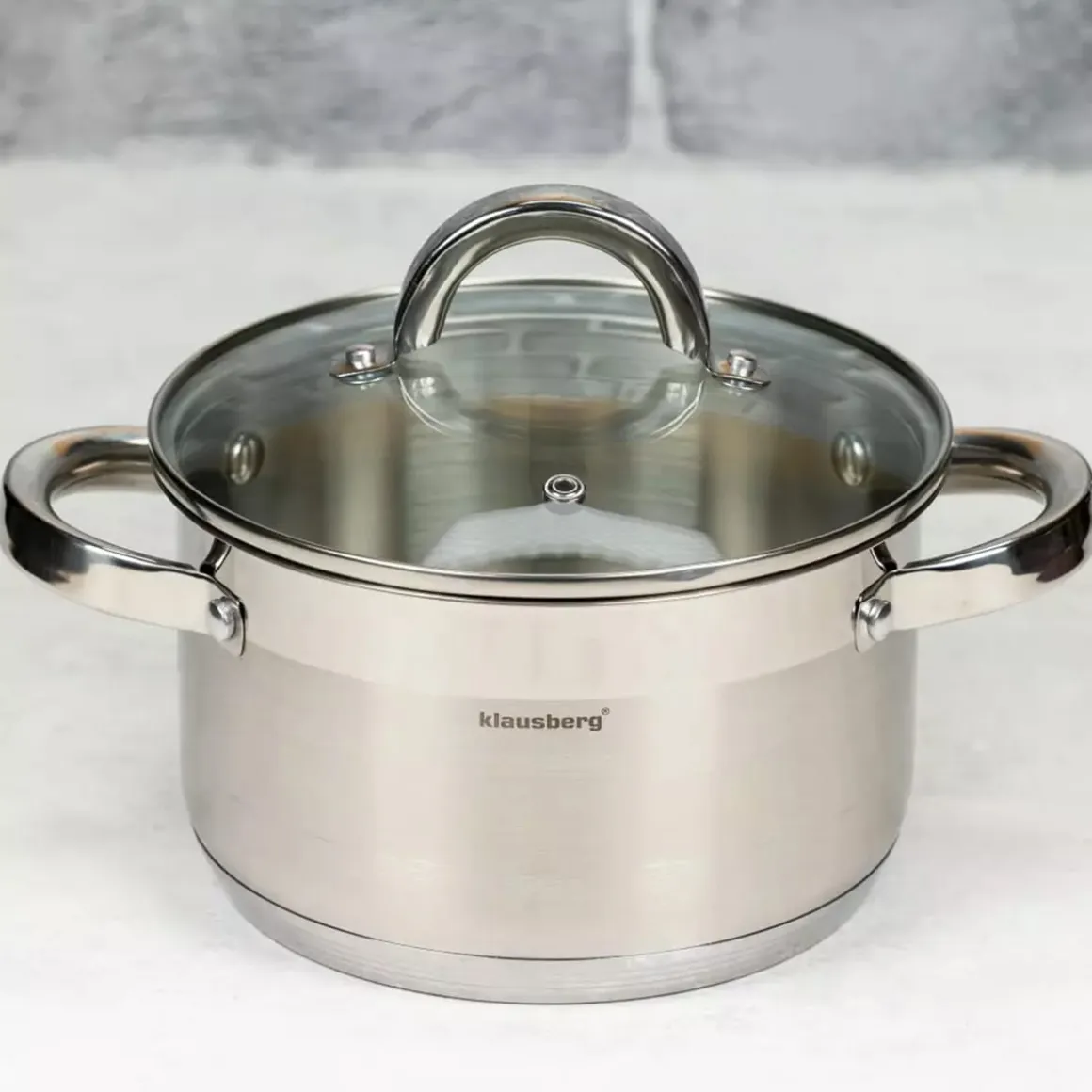 GARNEK Z POKRYWĄ 12cm KLAUSBERG KB-7120 0,5L