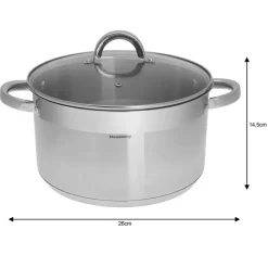 GARNEK Z POKRYWĄ 26cm KLAUSBERG KB-7127 7,5L