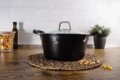 GARNKI TYTANOWE BERLINGERHAUS BH-6129 BLACK PROFESSIONAL