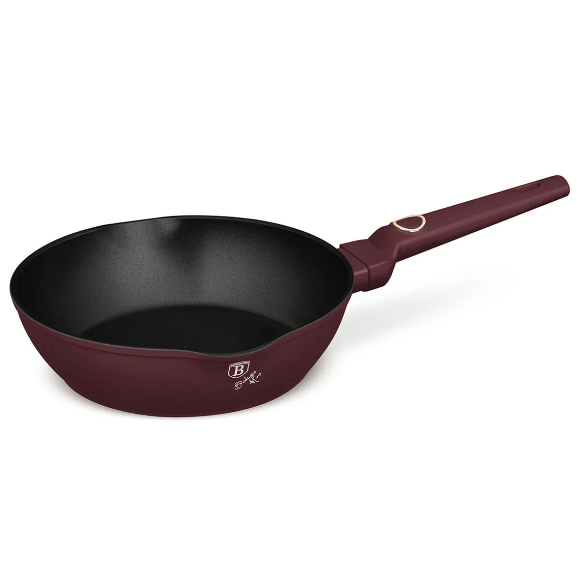 GŁĘBOKA PATELNIA TYTANOWA 24cm BERLINGER HAUS BH-8030 LEONARDO