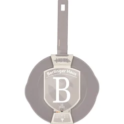 GŁĘBOKA PATELNIA TYTANOWA 24cm BERLINGER HAUS BH-8090 TAUPE