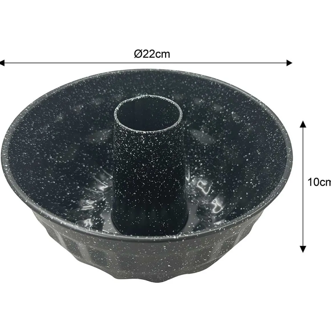 GRANITOWA FORMA BLACHA DO PIECZENIA BABKI 22cm KLAUSBERG KB-7839