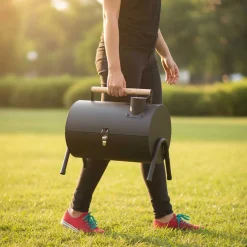 GRILL WĘGLOWY PRZENOŚNY SKŁADANY KINGHOFF KH-2032