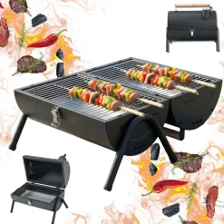 GRILL WĘGLOWY PRZENOŚNY SKŁADANY KINGHOFF KH-2032