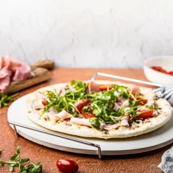 KAMIEŃ SZAMOT DO PIECZENIA I SERWOWANIA PIZZY 33cm KLAUSBERG KB-7788