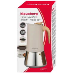 KAWIARKA ZAPARZACZ DO KAWY 600ml KLAUSBERG KB-7997 INDUKCJA
