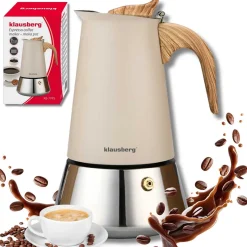 KAWIARKA ZAPARZACZ DO KAWY 600ml KLAUSBERG KB-7997 INDUKCJA