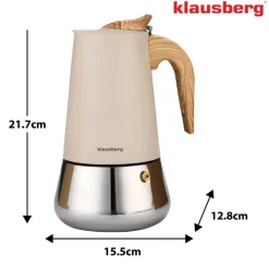 KAWIARKA ZAPARZACZ DO KAWY 450ml KLAUSBERG KB-7996 INDUKCJA