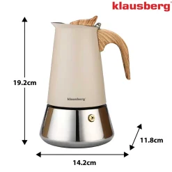KAWIARKA ZAPARZACZ DO KAWY 300ml KLAUSBERG KB-7995 INDUKCJA