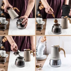 KAWIARKA ZAPARZACZ DO KAWY 300ml KLAUSBERG KB-7995 INDUKCJA