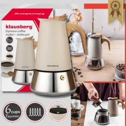 KAWIARKA ZAPARZACZ DO KAWY 300ml KLAUSBERG KB-7995 INDUKCJA