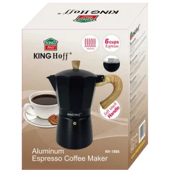 KAWIARKA ZAPARZACZ DO KAWY 300ml KINGHOFF KH-1886 INDUKCJA