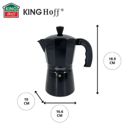 KAWIARKA ZAPARZACZ DO KAWY 300ml KINGHOFF KH-1883 INDUKCJA