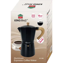 KAWIARKA ZAPARZACZ DO KAWY 600ml KINGHOFF KH-1888 INDUKCJA