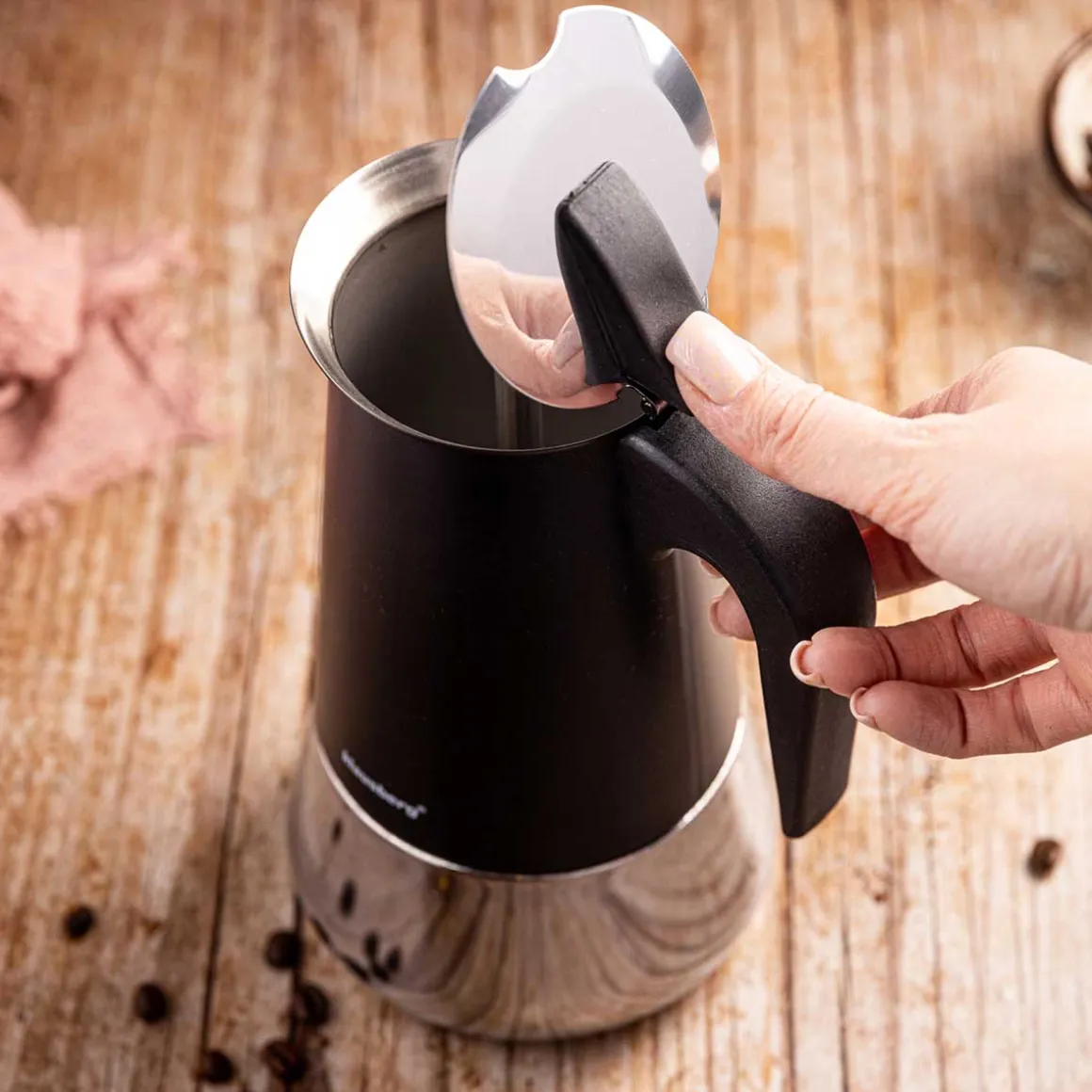 KAWIARKA ZAPARZACZ DO KAWY 450ml KLAUSBERG KB-7846 INDUKCJA
